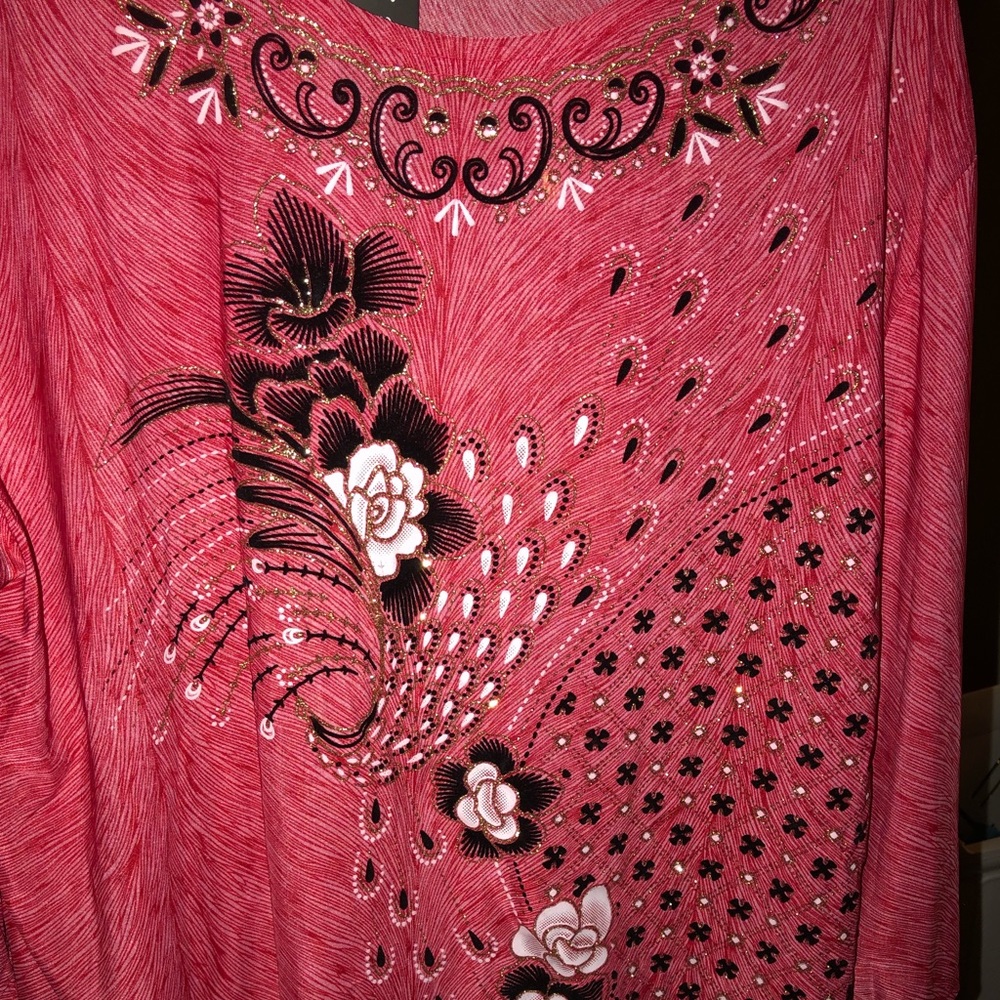 4xl 3/4 sleeve top